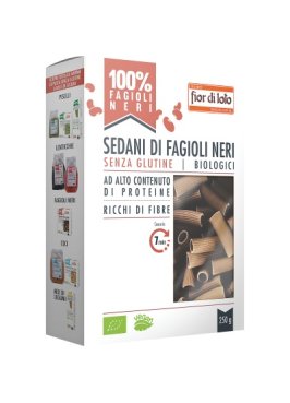 SEDANI FAGIOLI NERI S/GL 250G