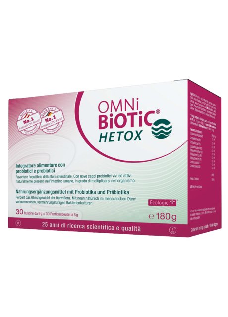 OMNI BIOTIC HETOX 30BUST