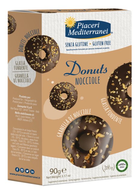 PIACERI MEDIT DONUTS NOCCIOLE