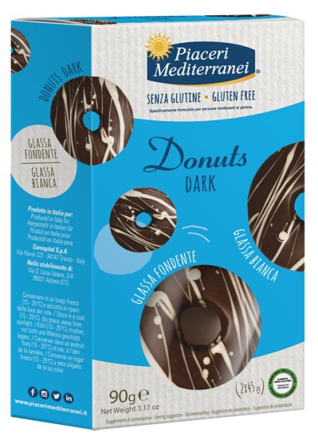 PIACERI MEDIT DONUTS DARK 90G