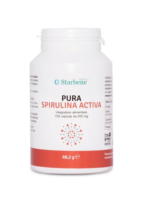 PURA SPIRULINA ACTIVA 150CPS