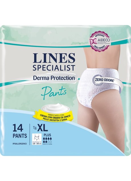 LINES SPEC DERM PANTS PL XL14P