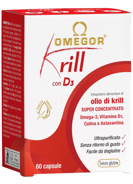 OMEGOR KRILL D3 60CPS