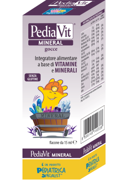 PEDIAVIT MINERAL GOCCE 15ML