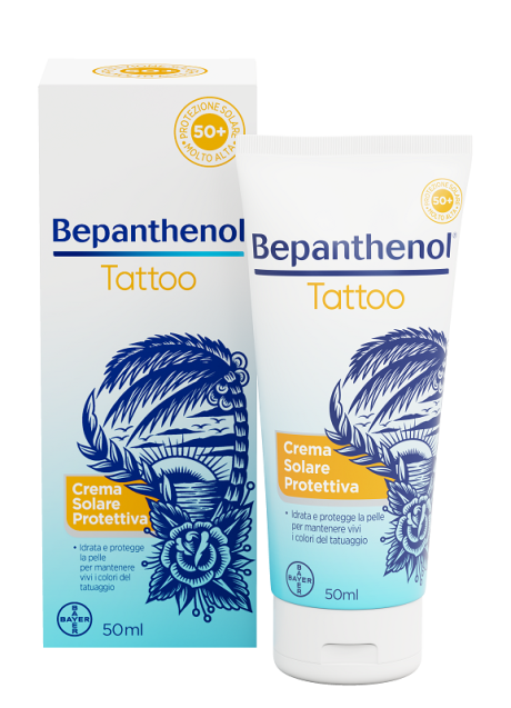 BEPANTHENOL TATTOO CR SOL 50ML