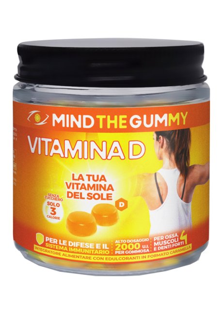 MIND THE GUMMY VIT.D 30CARAMEL