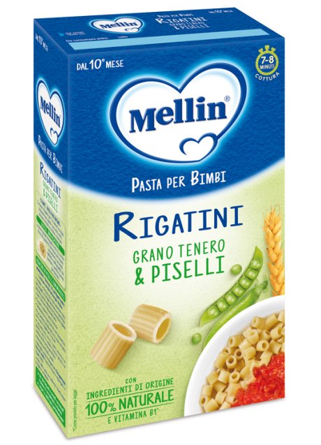 MELLIN RIGATINI CON PISELLI