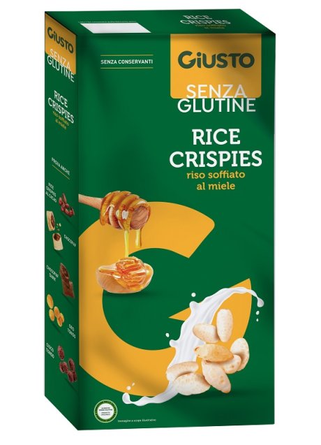 GIUSTO S/G RICE CRISPIES 250G