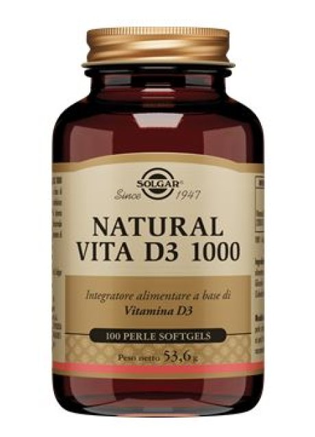 NATURAL VITA D3 1000 100PRL