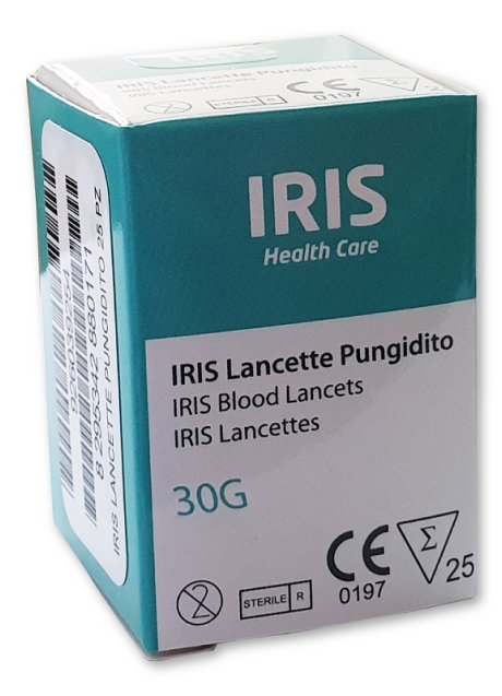 LANCETTE PUNGIDITO IRIS 25 PEZZI