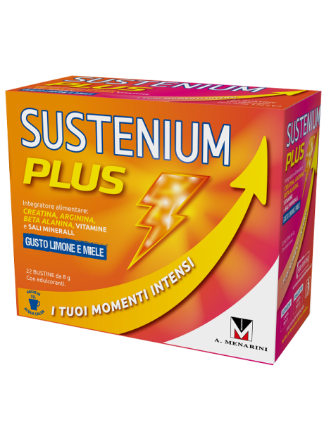 SUSTENIUM PLUS LIMONE MIELE 22 BUSTINE