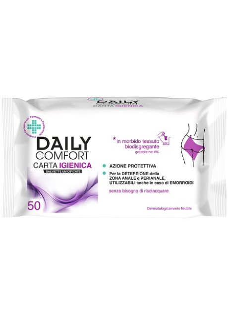 DAILY COMFORT CARTA IGIEN 50PZ