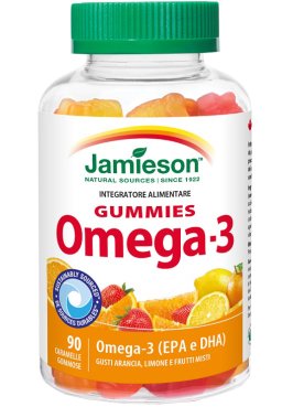 JAMIESON OMEGA 3 GUMM 90CARAM