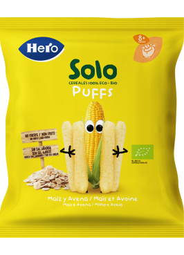 HERO SOLO SNACK PUFF AVENA MAI