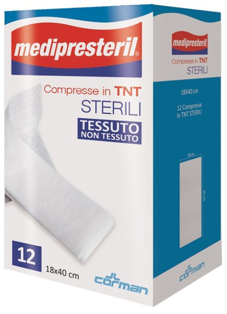 MEDIPRESTERIL COMPR TNT 18X40