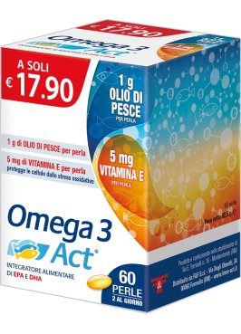 OMEGA 3 ACT 60PERLE 1G