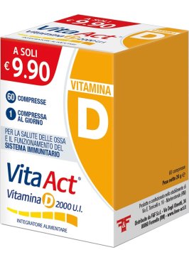 VITA ACT VIT D 2000 UI 60CPR