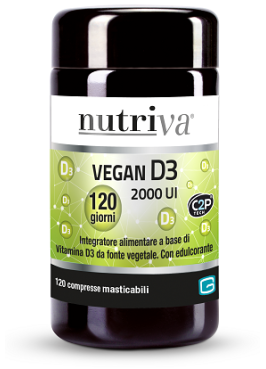 NUTRIVA VEGAN D3 120CPR