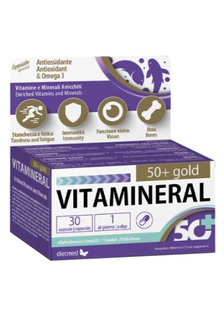 VITAMINERAL 50+ GOLD 30CPS