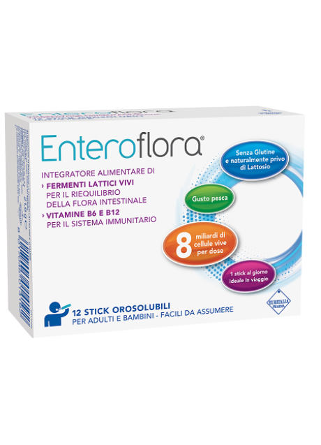 ENTEROFLORA 12STICK OROSOLUB