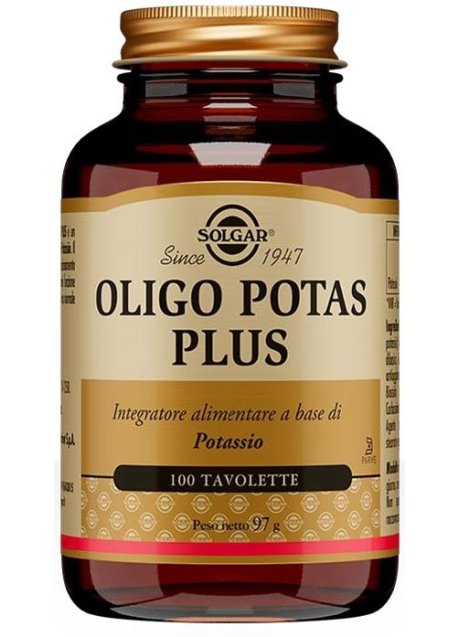 OLIGO POTAS PLUS 100TAV SOLGAR