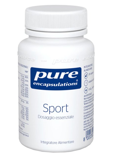 PURE ENCAPSUL SPORT 30CPS