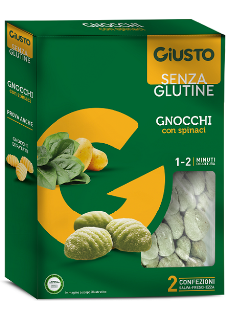 GIUSTO S/G GNOCCHI SPINACI500G