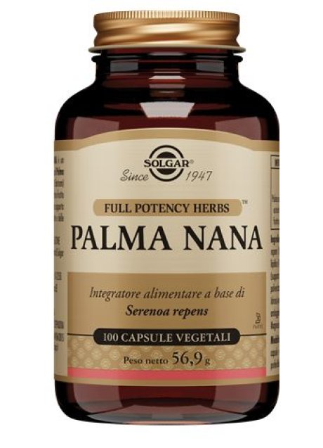 PALMA NANA 100CPS VEG SOLGAR