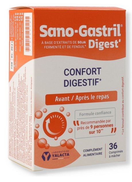 SANO GASTRIL DIGEST 36CPR N/F