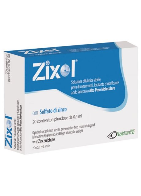 ZIXOL GOCCE OCULARI 20FL 0,6ML