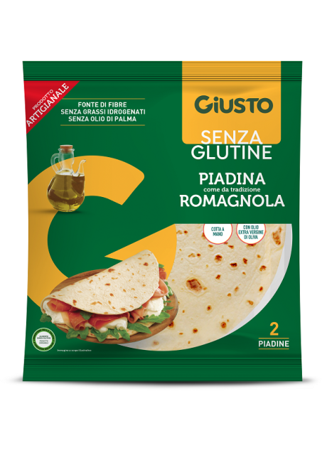 GIUSTO S/G PIADINA 220G