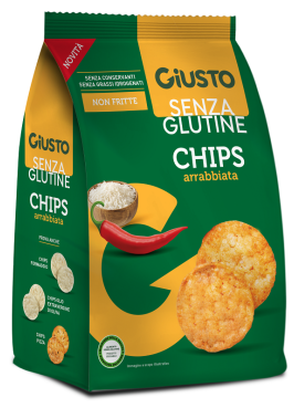 GIUSTO S/G CHIPS ARRABBIATA40G