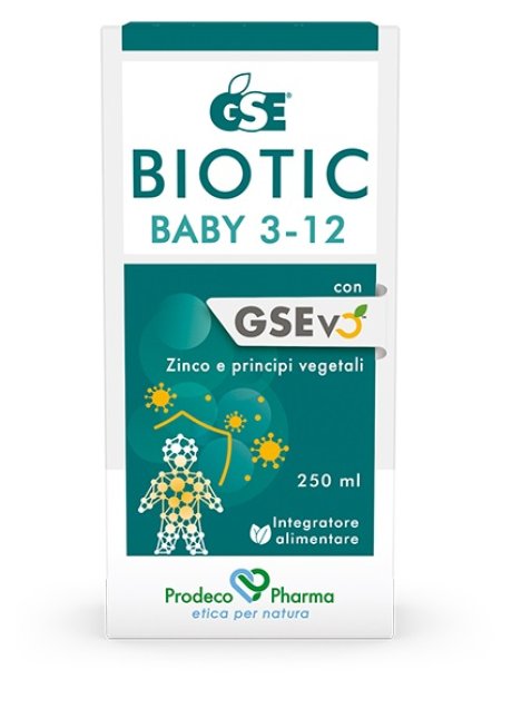 GSE BIOTIC BABY 3-12 250ML