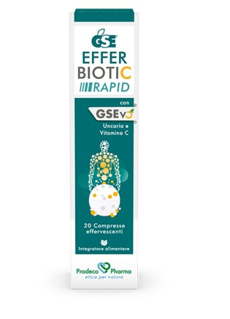 GSE EFFERBIOTIC RAPID 20CPR