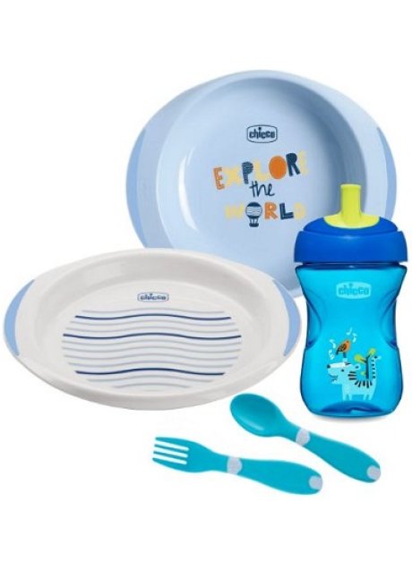 SET PAPPA 12M+ AZZURRO 162012