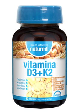 NATURMIL VITAMINA D3+K2 60CPR