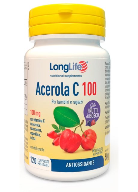 LONGLIFE ACEROLA C100 FRUT BOS