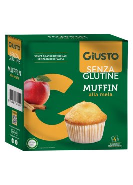 GIUSTO S/G MUFFIN MELA 4PZ 50G