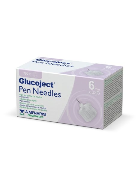 GLUCOJECT PEN NEEDLES  6MM G32