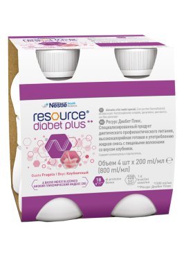 RESOURCE DIABET PLUS FRAGOLA