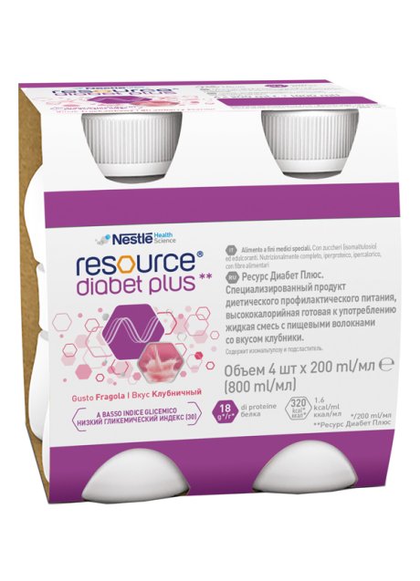 RESOURCE DIABET PLUS FRAGOLA