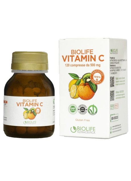 BIOLIFE VITAMIN C 120CPR