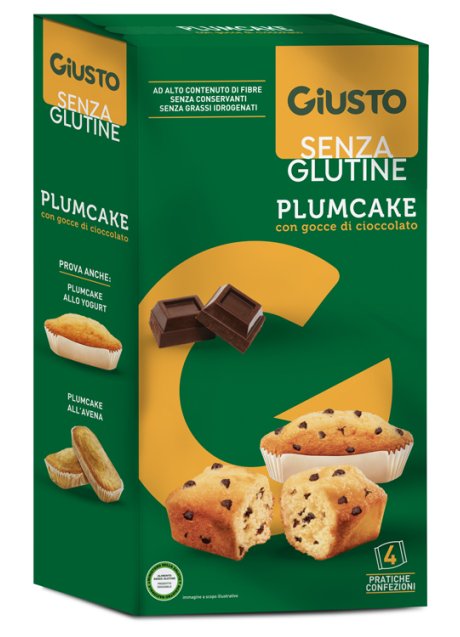 GIUSTO S/G PLUMCAKE C/GTT CIOC