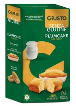 GIUSTO S/G PLUMCAKE YOGURT 160