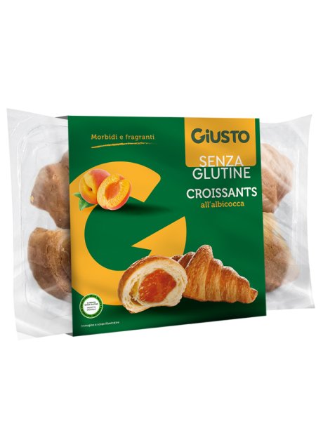 GIUSTO S/G CROISSANT ALB 4X80G