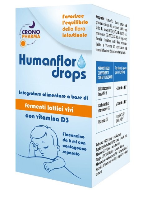 HUMANFLOR BABY DROPS 1FL 6ML