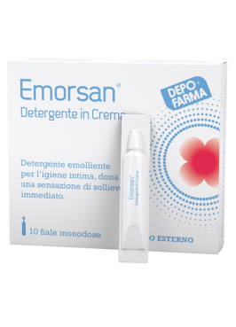 EMORSAN DETERGENTE CREMA 10 FIALE DA 3,5 ML