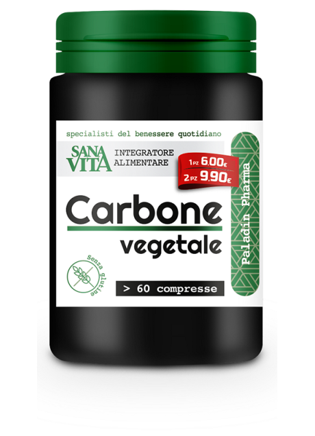 SANAVITA CARBONE VEGET 60CPR