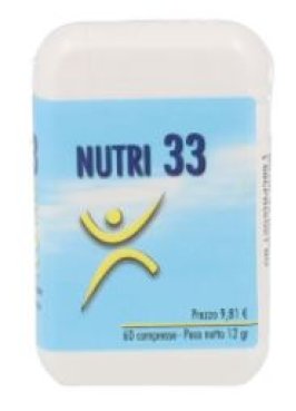 NUTRI 33 INTEG 60CPR 16,4G