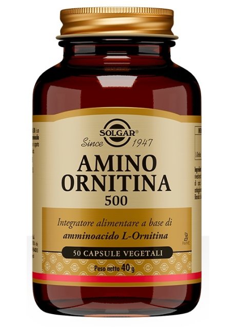 AMINO ORNITINA 500 50CPS VEG SOL